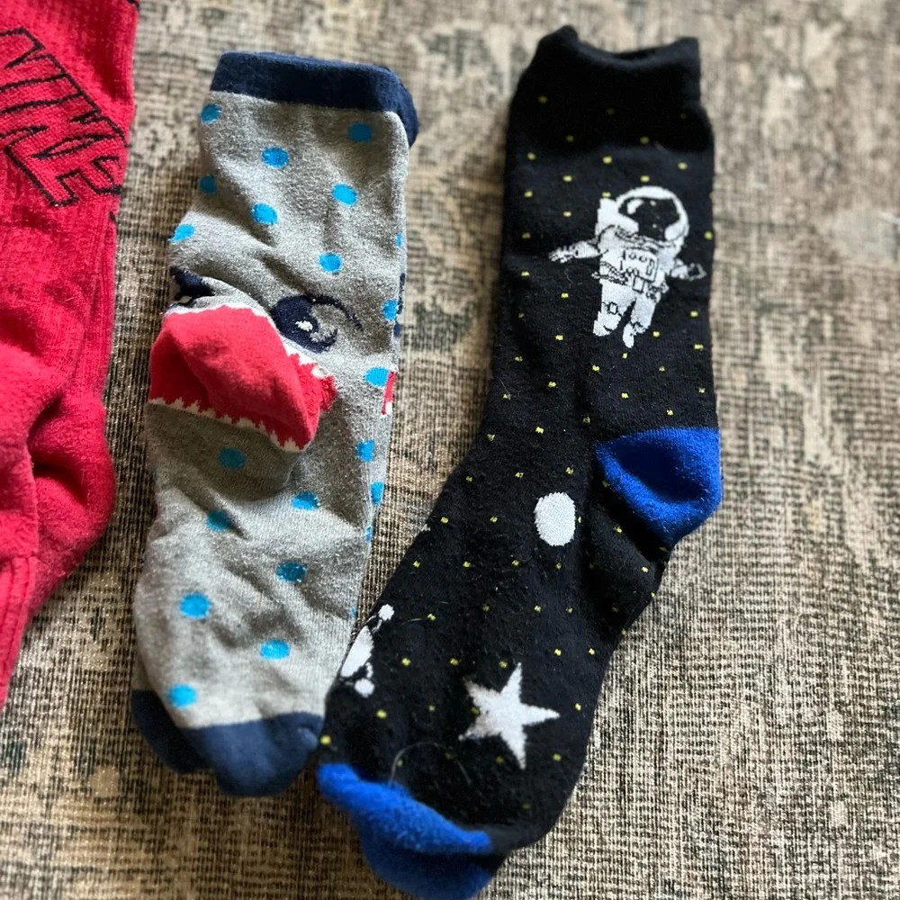 Bundle of Youth Socks Nike, Spider-Man, Space, Puma
